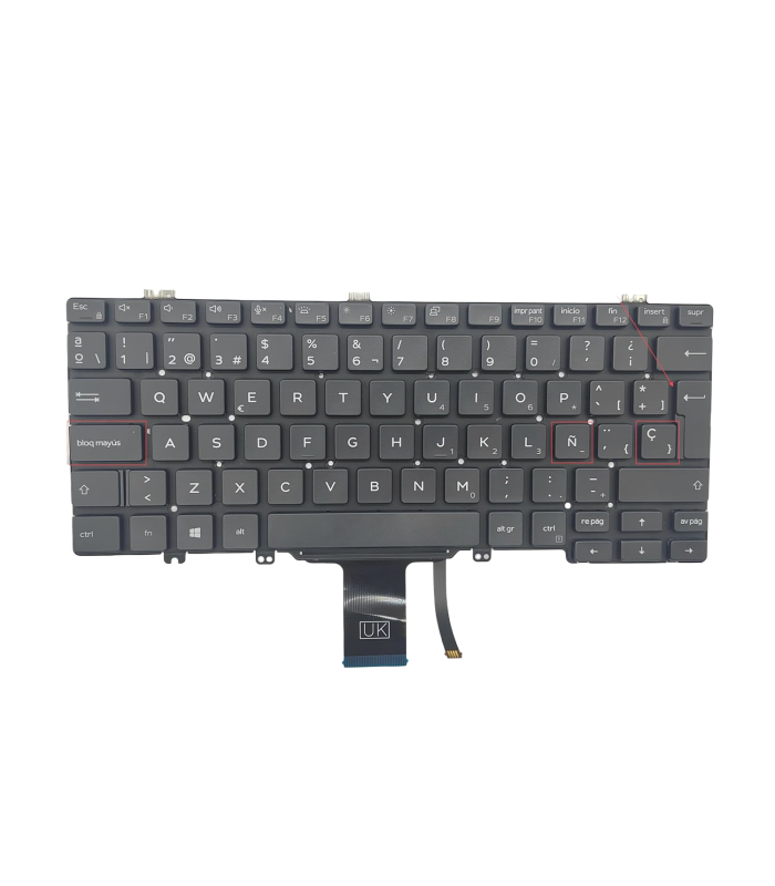 Teclado OEM Retroiluminado Dell Latitude E7300 / E5300