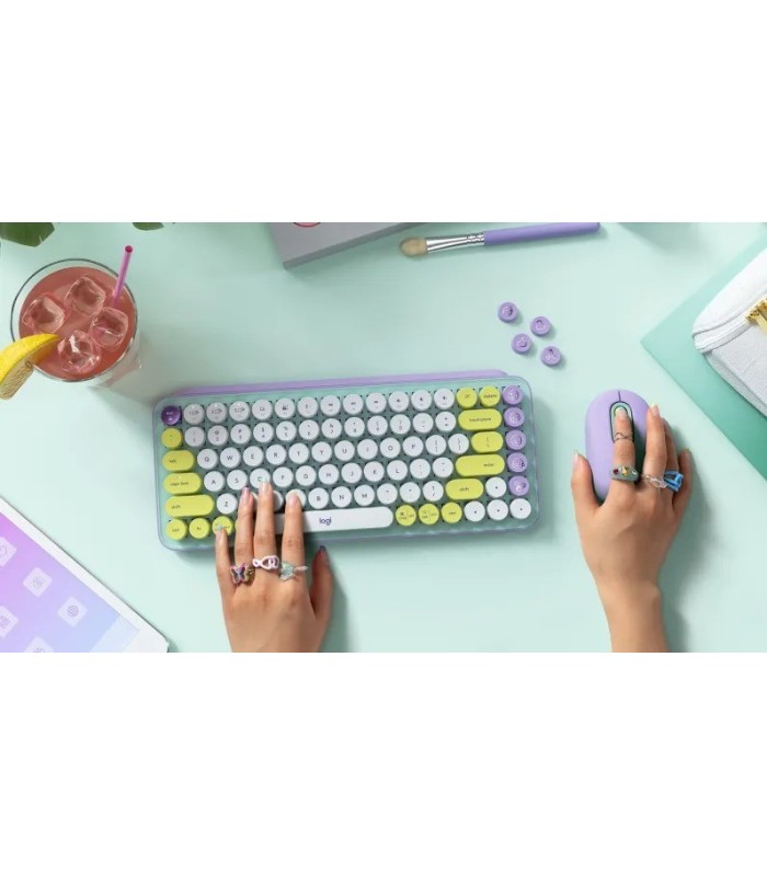 Teclado Logitech POP Keys Inalámbrico Mecánico -
