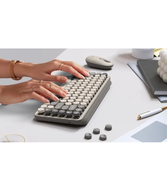 Teclado Logitech POP Keys Inalámbrico Mecánico -