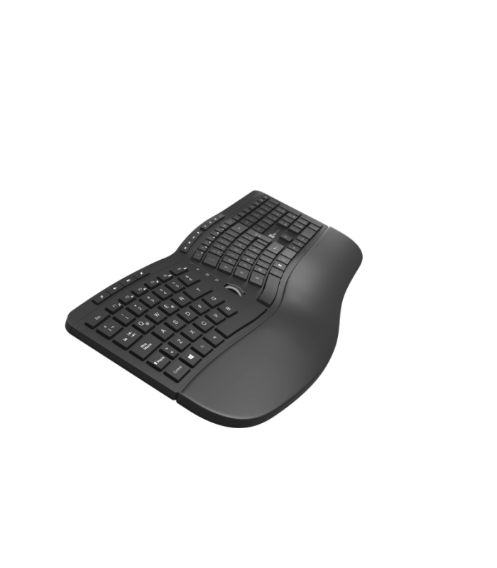 Teclado Klip Xtreme Ergonómico, KBK-530S
