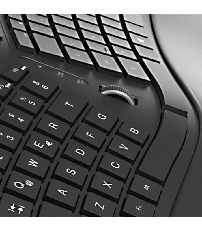Teclado Klip Xtreme Ergonómico, KBK-530S