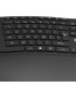 Teclado Klip Xtreme Ergonómico, KBK-530S