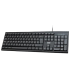 Teclado Agiler USB, Idioma Ingles, Negro - AGI-9832