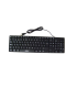 Teclado Agiler USB, Idioma Ingles, Negro - AGI-9832