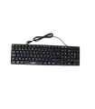 Teclado Agiler AGI-9832 USB Alámbrico, Inglés, Negro