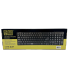 Teclado Agiler USB, Idioma Ingles, Negro - AGI-9832