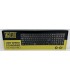 Teclado Agiler USB, Idioma Ingles, Negro - AGI-9832