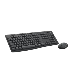 Combo teclado y mouse inalámbrico Logitech MK295 Silent, grafito