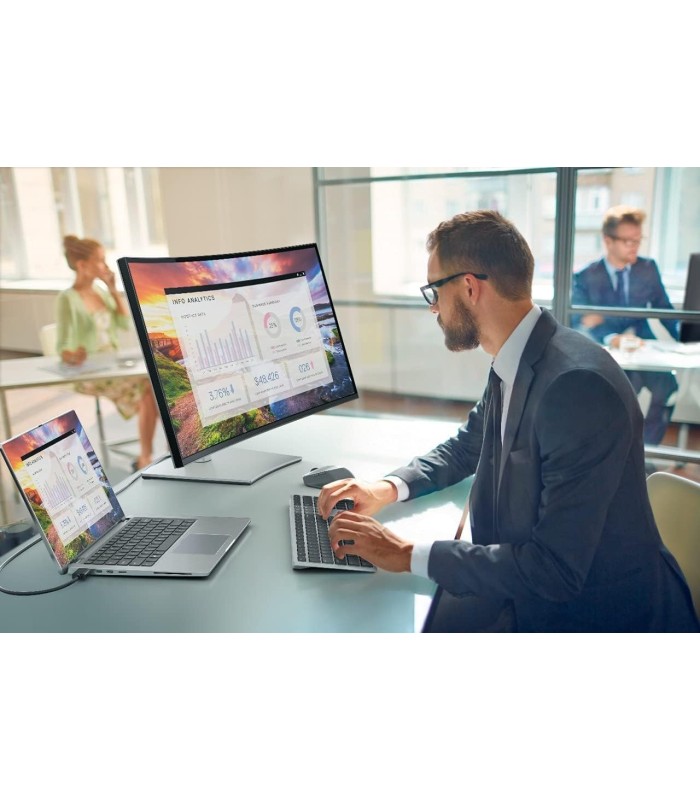 Combo Dell KM7321W Teclado y Mouse Inalámbricos | Conectividad Dual y Alto Rendimiento