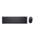 Combo Dell KM5221W Pro Teclado y Mouse Inalámbricos - Profesional y Silencioso