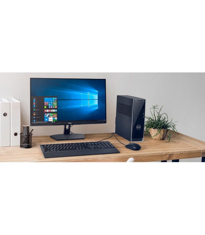 Combo Teclado y Mouse Dell KM300C Alámbrico - Diseño Ergonómico en Inglés