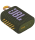 Bocina JBL Go 3 Bluetooth Negra Waterproof | Precio en RD