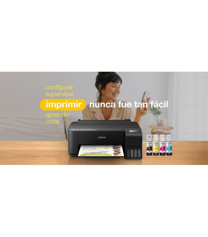 Epson EcoTank L1250 | Impresora Multifunción Color | Inalámbrica | Print Copy Scan