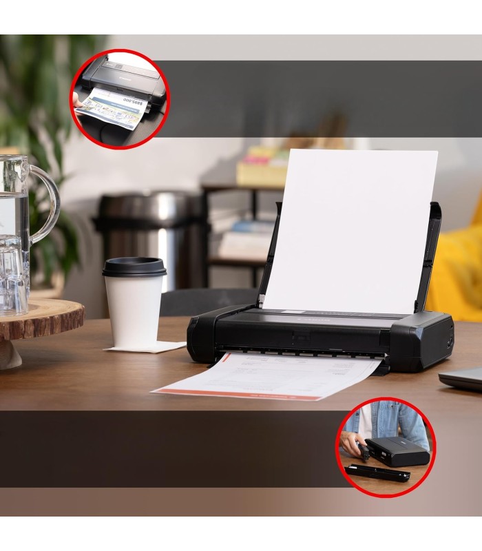 Canon PIXMA TR150 | Impresora Portátil Inyección de Tinta | Wi-Fi, USB, Alta Calidad