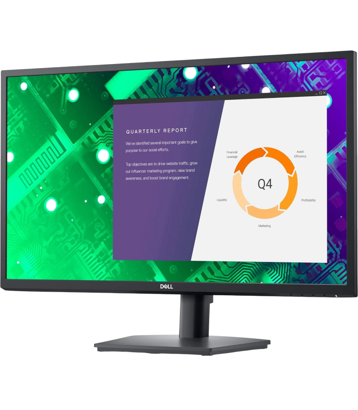 Monitor Dell E2722HS de 27" | Full HD, IPS, HDMI, VGA, DisplayPort