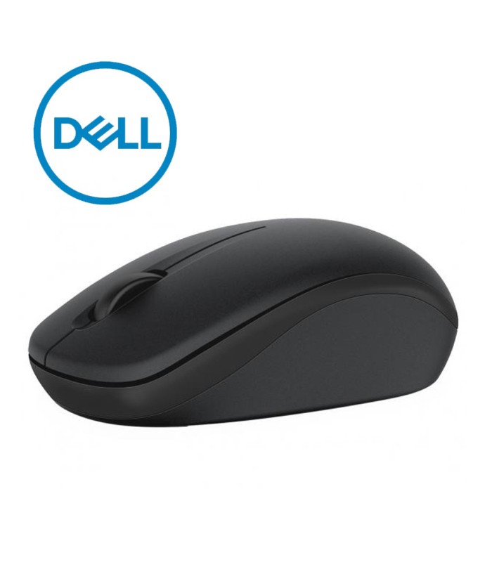 Mouse Dell Óptico inalámbrico WM126, Negro | Conexión Estable y Batería de Larga Duración