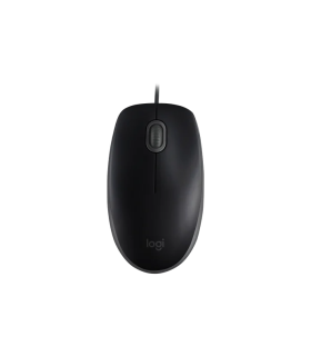 Mouse Óptico Logitech M110 - Negro - USB - 1000 dpi - 3 Botón(es) - Simétrico