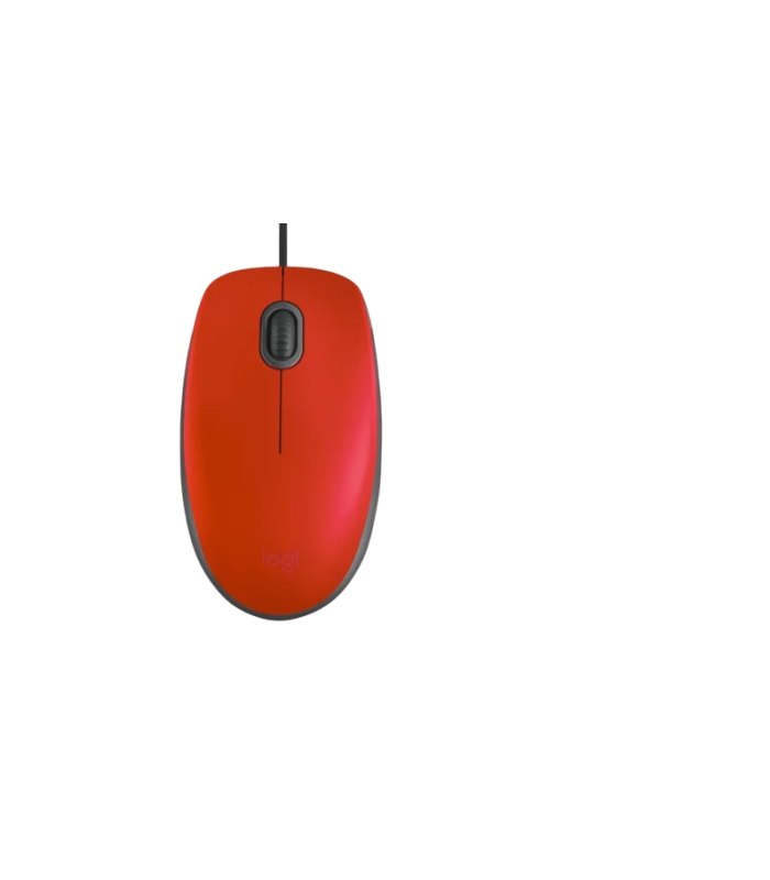 Mouse Óptico Logitech M110 - Negro - USB - 1000 dpi - 3 Botón(es) - Simétrico