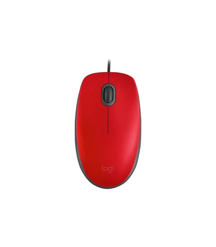 Mouse Óptico Logitech M110 - Negro - USB - 1000 dpi - 3 Botón(es) - Simétrico