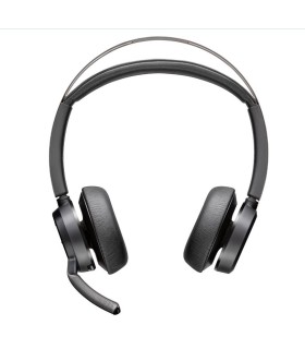 Auricular Poly Voyager Focus 2 Microsoft Teams Certified with charge stand Headset