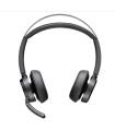 Auricular Poly Voyager Focus 2 Microsoft Teams Certified with charge stand Headset