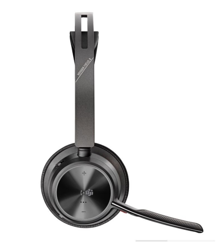 Auricular Poly Voyager Focus 2 Microsoft Teams Certified with charge stand Headset