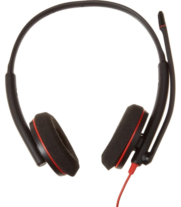 Auricular Plantronics C3220 USB-A - Binaural - BlackWire