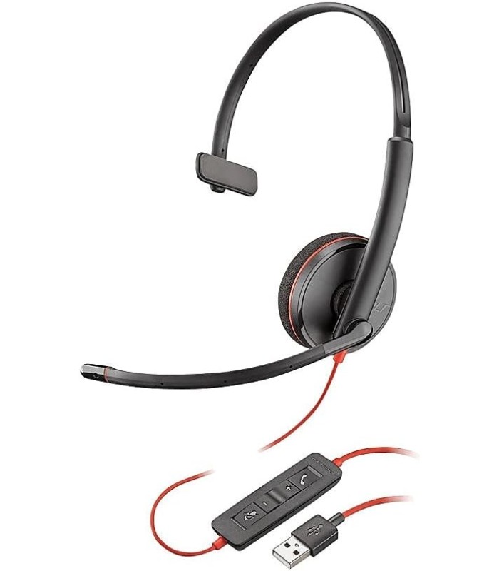 Auricular Plantronics C3210 USB - BlackWire, 209744-101