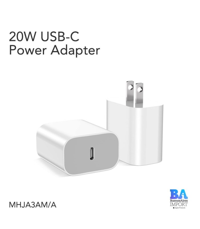 Adaptador Apple 20W USB-C Power, MHJA3AMA