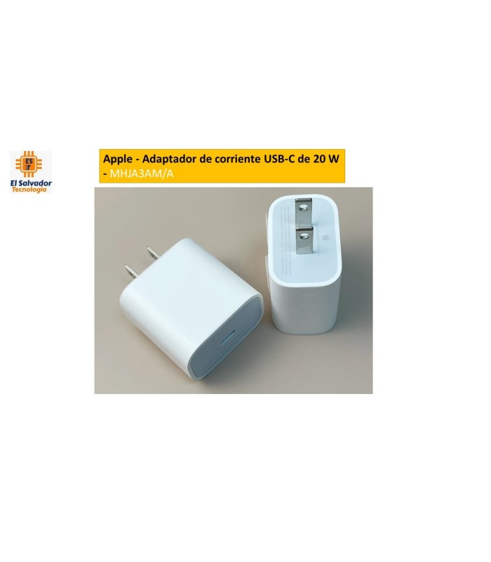 Adaptador Apple 20W USB-C Power, MHJA3AMA