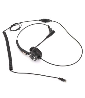 Auricular Headset H500 Monoaural USB con Control en Cable y Cojín Cómodo