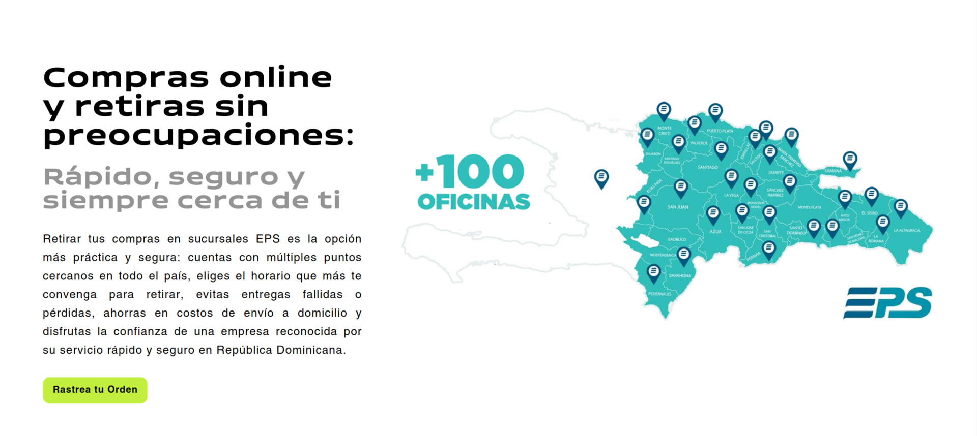 +100 oficinas - Rastrea